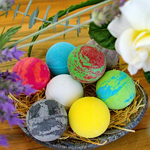 Bath-Bombs-for-Men-Gift-Set-of-8-Scented-Organic-Handmade-Bath-Bombs-of-25-oz-with-Natural-Essential-Oils-Perfect-for-Boyfriend-Husband-Father-or-Friend-by-ZenseMe