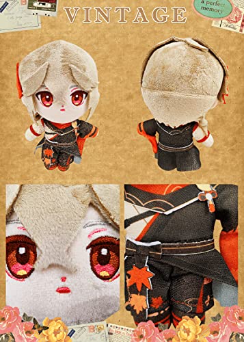 Bootano Popular Fashionable Game Genshin Impact Anime Plush Toys Dolls Cute Soft Kawaii Cartoon Plushie Figures For Boys Girls Gifts For Game Fans Collection Decoration (9. Kaedehara Kazuha) #TOP1
