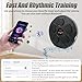 Hadrous Smart Music Boxing Machine with 4 Boxing Gloves, Wall Mounted Boxing Trainer, LED Boxing Machine Set Suitable for Home, Indoor Relaxation