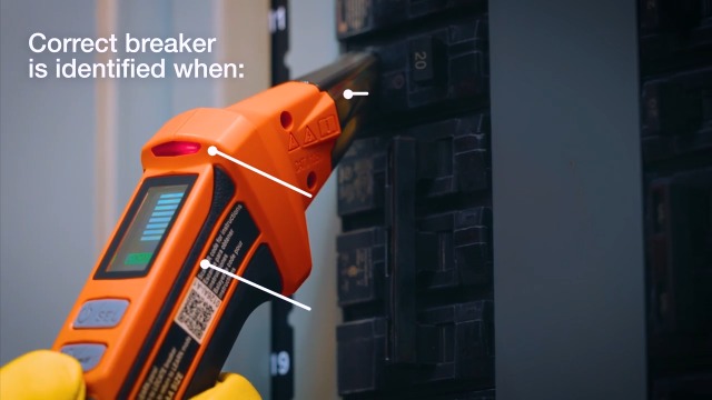 Image of Klein Tools ET350 4-in-1 Digital Circuit Breaker Finder, Outlet Fault Detector, Non-Contact Voltage Tester, GFCI Tester, Learn and Locate Mode, Backlit LCD, LED Work Light