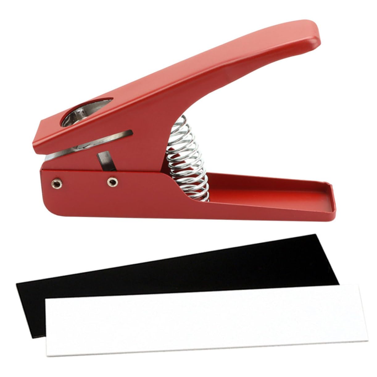 Strumento Professionale per Perforatore Plettri di Chitarra in Metallo Resistente All'usura, Cutter DIY per Tagliare Diversi Materiali, per Musicisti Rock