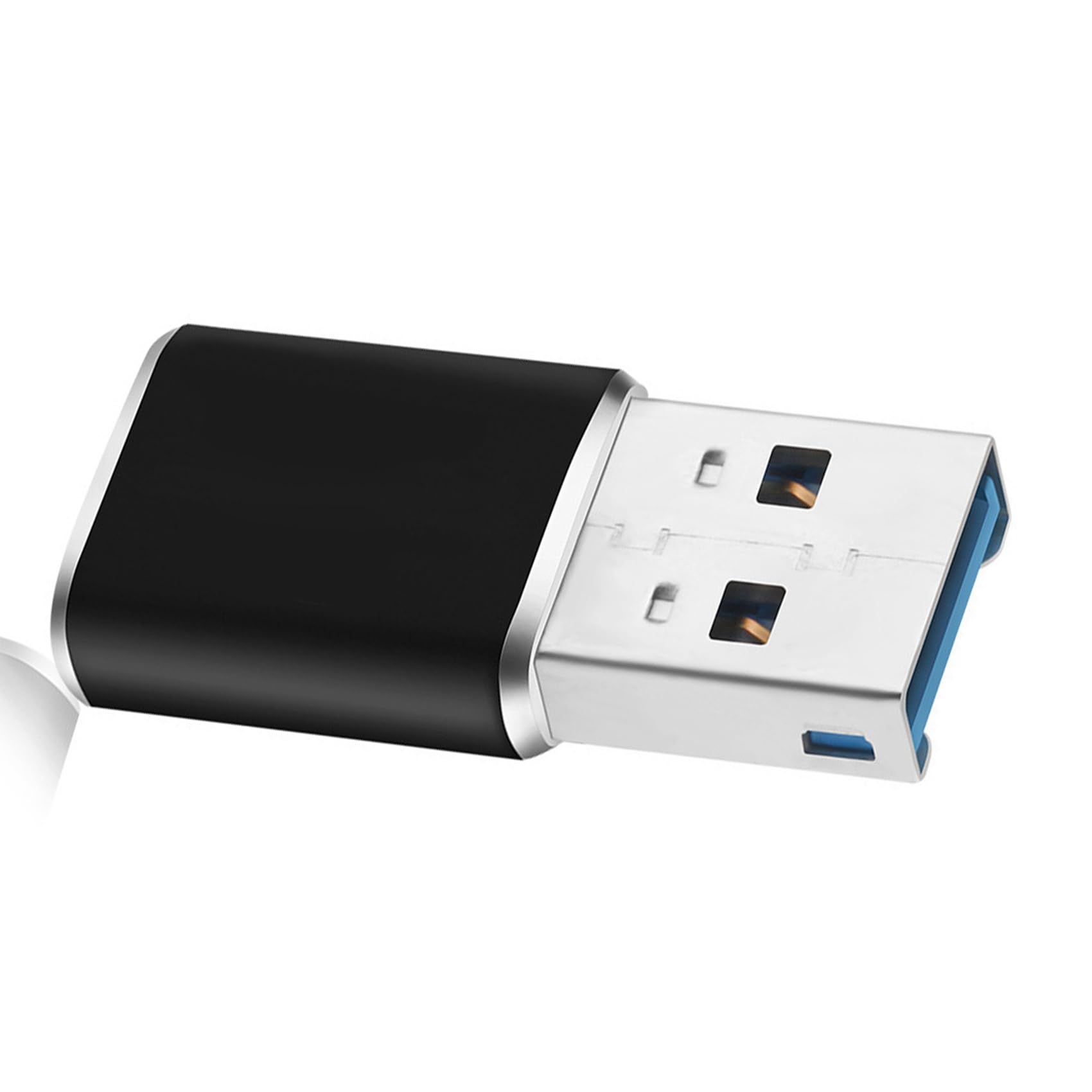 10 mini USB 3.0 in alluminio, lettore di schede di memoria, adattatore per micro schede/lettore di schede TF
