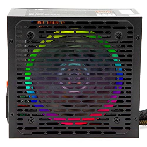 Yeyian Fuente de Alimentación Raiden RGB, Negra (650 WATIOS)