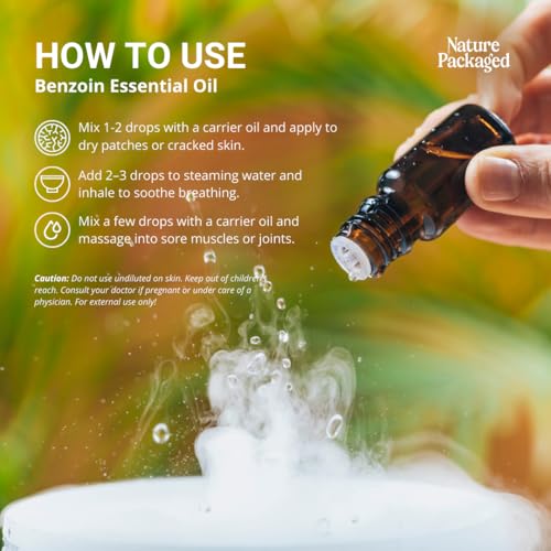 Aceite esencial de benjuí 15ml natural y puro miniatura 4