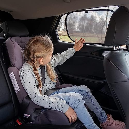 Enovoe CS2114-002 Car Window Shades For Baby (2 Pack) - 21 Inchx14 Inch Sun Shade Blocker thumb #3