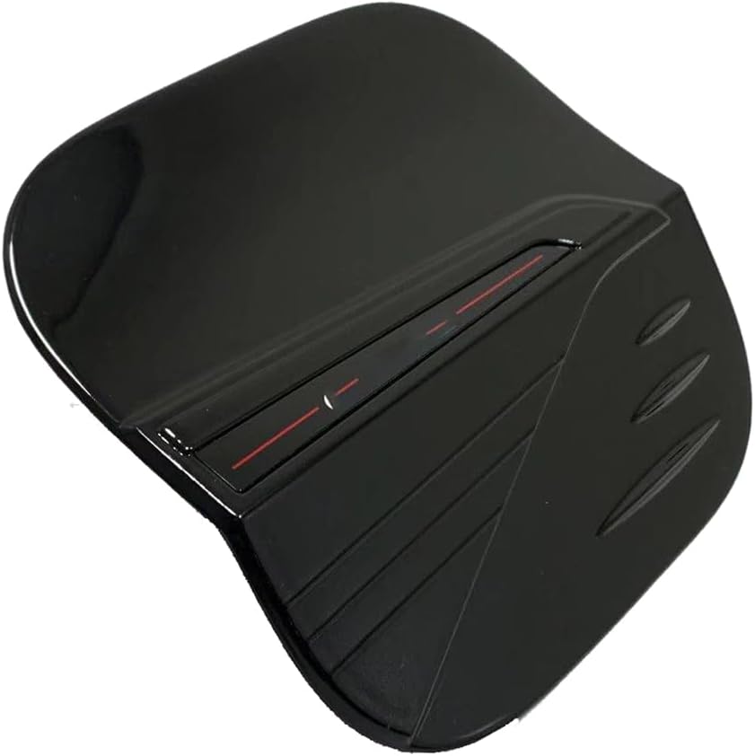 Car Fuel Door Cover Cap for Honda civic 2022 2023 2024 Accessories,Easy Stick-On Installation, providing a long-lasting, like-new appearance. (black)