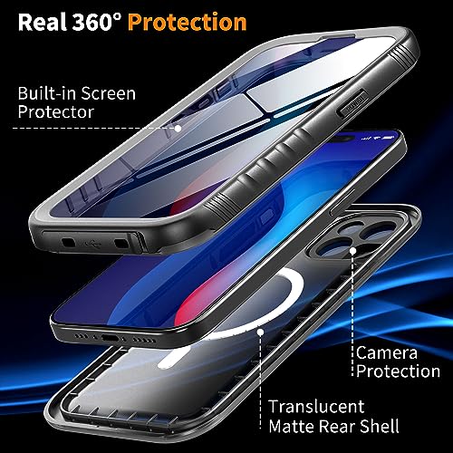 Cozycase for iPhone 15 Case Waterproof Compatible with MagSafe - Image 4