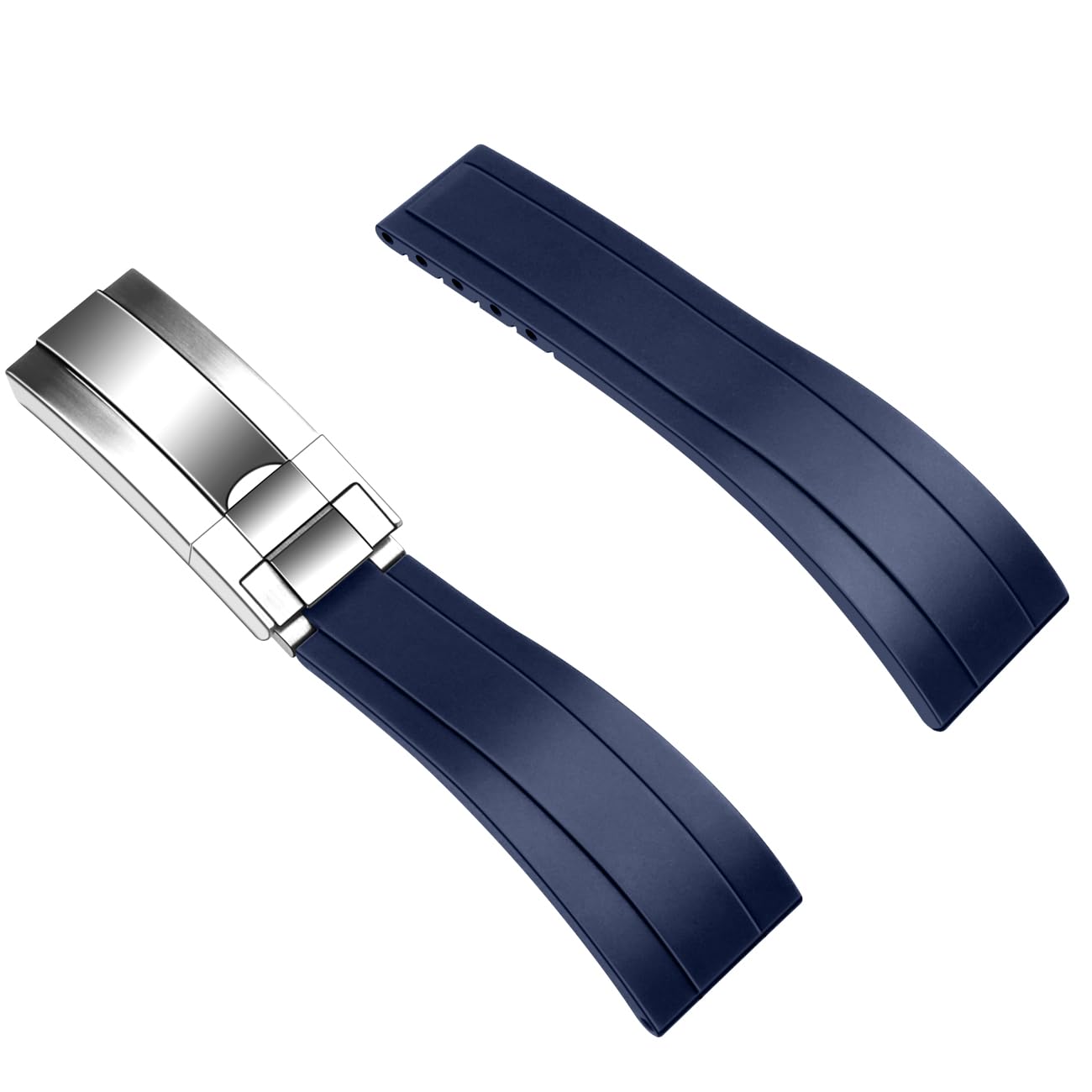 Juntan Cinturino in gomma compatibile con Galaxy Watch 7 6 5 4 40/44 mm, FE 40 mm, Galaxy Watch 5 Pro Band 45 mm, Watch 6 4 Classic Band 42/46/43/47 mm, cinturino sportivo in silicone TPU da 20 mm per