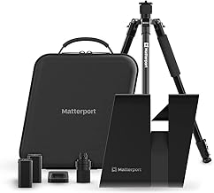 Matterport Pro3 Performance Kit 3D Lidar Digital Camera for Creating Professional 3D Virtual Tour Experiences with 360 Views and 4K Photography Indoor and Outdoor Spaces with Trusted Accuracy