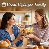 CUTEBEE Book Nook Kit - DIY domek dla lalek miniaturowy zestaw do domu dla dorosłych modele zestawy rzemieślnicze puzzle 3D drewniane podpórki do książek dekoracyjne półki na książki, prezenty dla
