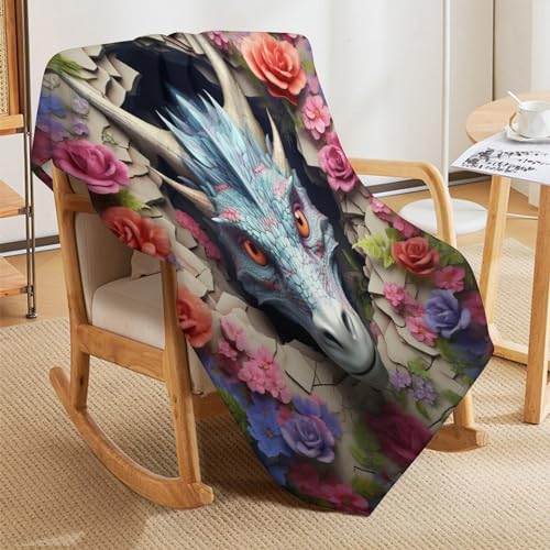 Couverture dragon pour des soirées cocooning sur le canapé - 8