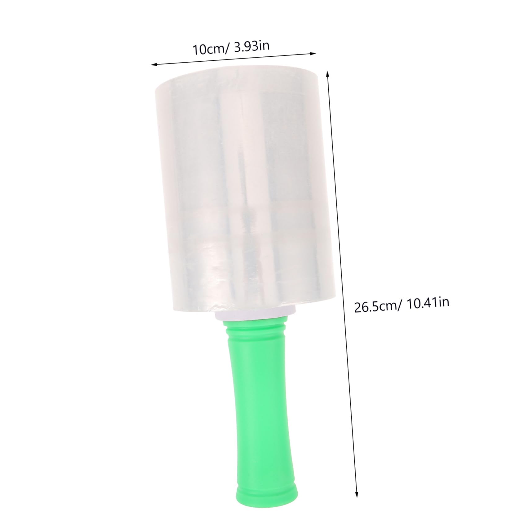 Garneck 1 Roll Plastic Handle Furniture Wrapping for Moving Pe Stretch Film Stretch Plastic Wraps for Moving Furniture Wrapping Plastic Wrapping Plastic for Moving