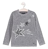  Conguitos Viena Suéter, Gris Fuerte, Talla única para Niñas