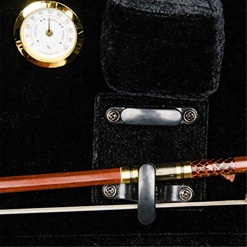 Vioolzakken en koffers Waterdicht en vochtbestendig Zwart Viool Case 4/4 Grootte Contour Grand Case (Color : Black, Size… - Image 6