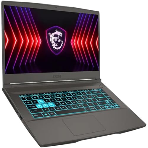 msi Thin 15 15.6” 144Hz FHD Gaming Laptop - Intel Core i5-13420H, NVIDIA Geforce RTX 3050 (4GB GDDR6), 16GB DDR4 RAM, 512GB NVMe SSD, Cooler Boost 5, Win 11 Home, Gray (Renewed)