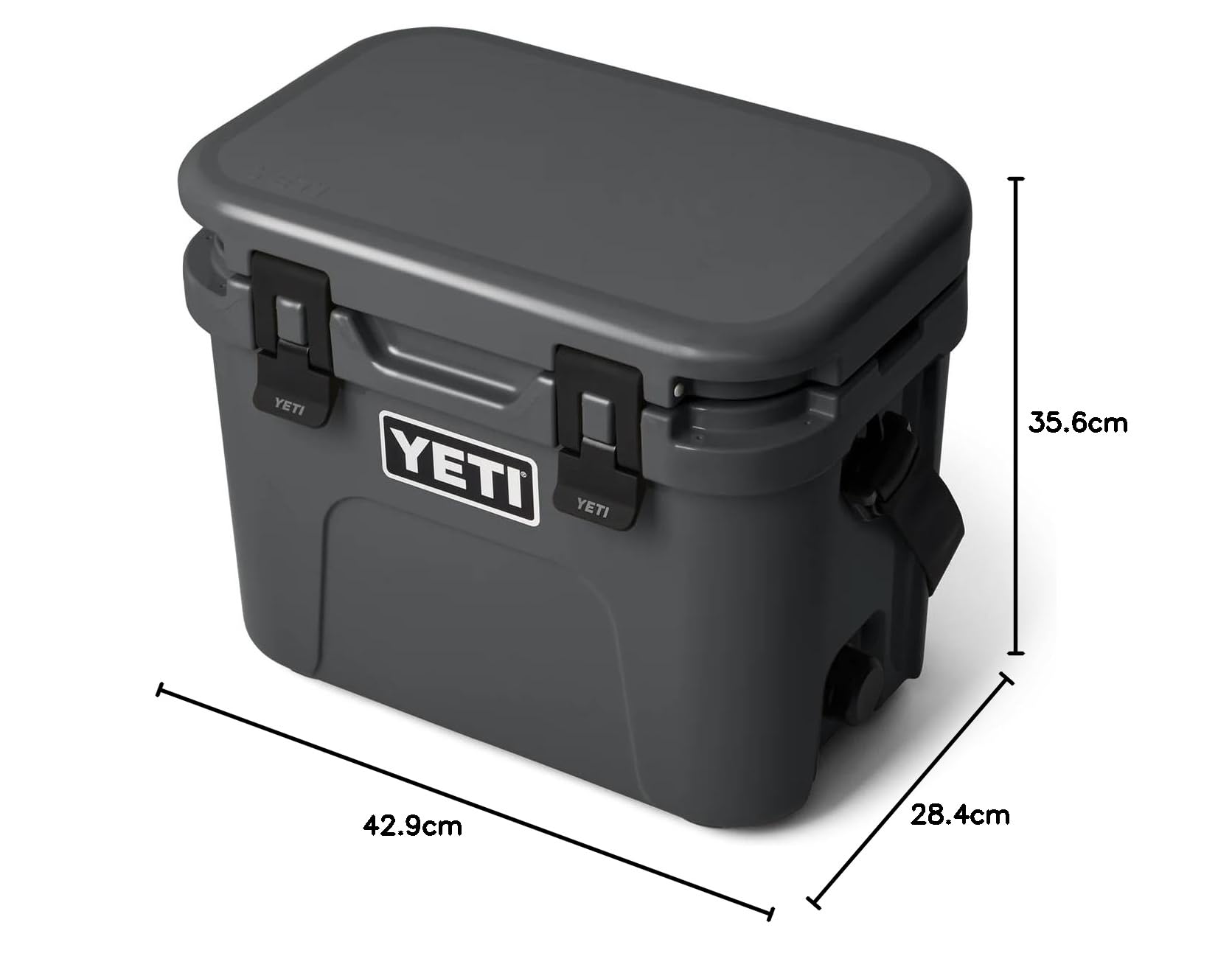 YETI Roadie® 15 małych lodówek, przenośna lodówka z izolacją PermaFrost™, pasuje do 22 puszek lub 7,4 kg lodu, kompaktowa chłodziarka do jedzenia i napojów, 5 lat