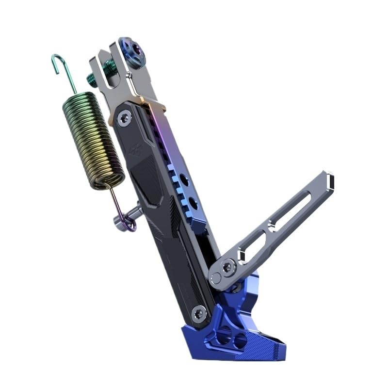 Support de moto réglable bleu L5 B pour vos arrêts en ville