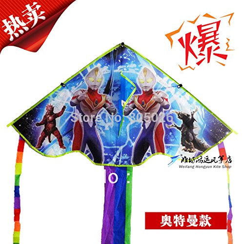 Free shipping Ultraman kite 20 pcs/lot child cheap kite