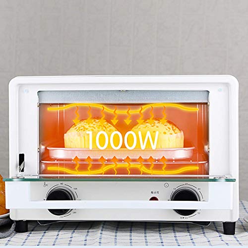 Keuken Mini Broodrooster Oven, 14L Air Fryer Oven Convection Rotisserie Oven Toast/Bake/Broil/Roast/Dehydrate, 60 Min Timer, 1000W - Afbeelding 3