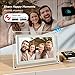 10.1inch Acrylic Digital Picture Frame, WiFi Digital Photo Frame with 16GB Large Capacity HD IPS Touchscreen,Auto-Rotate, Share Photos/Videos Instantly Via Frameo App from Anywhere