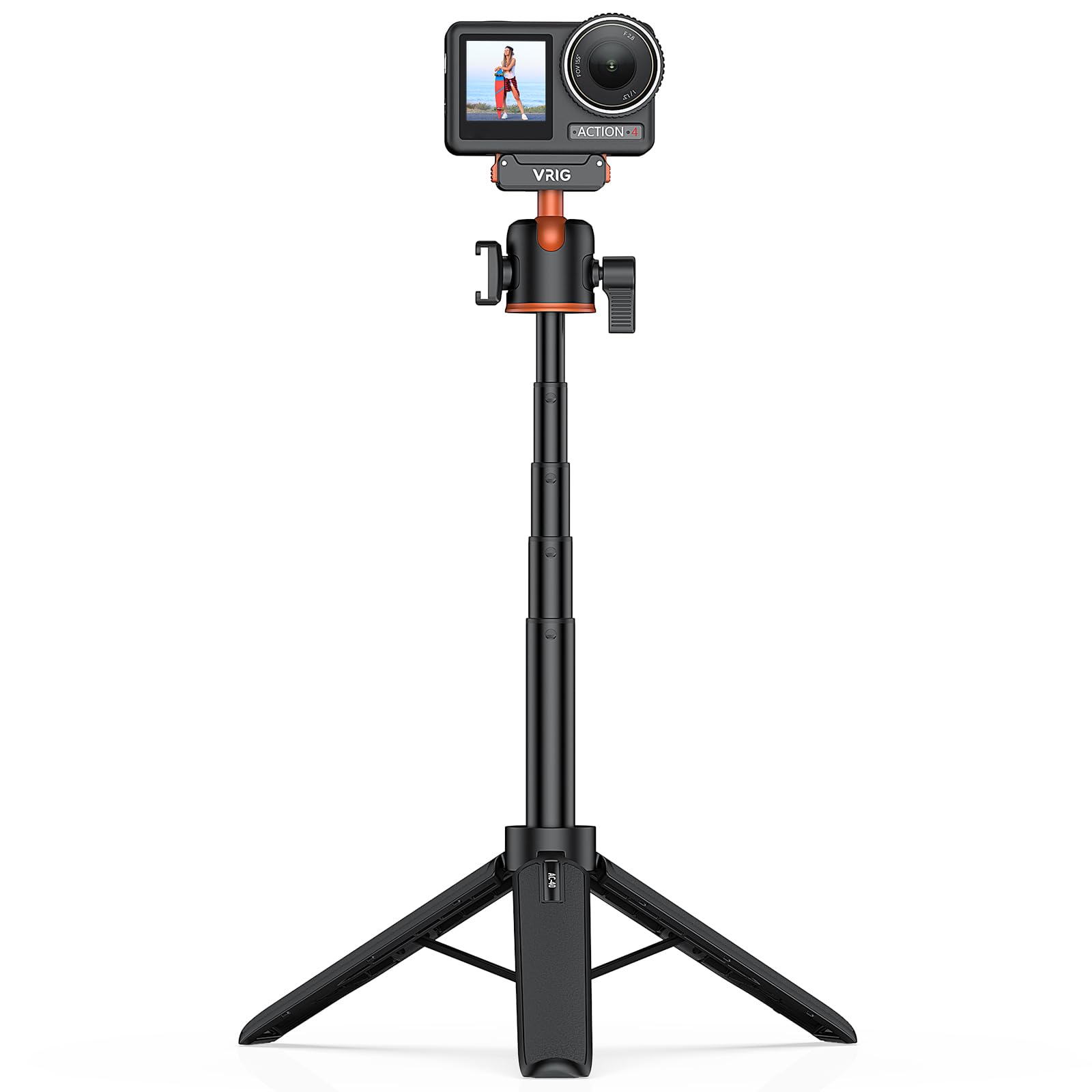 Amazon | VRIG DJI Osmo Action 5 pro 4 3 Osmo 360用三脚 54cm延長 