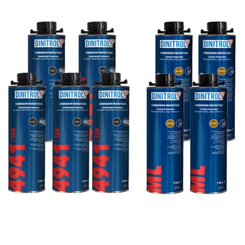 Dinitrol DIY litri top fino a prova di ruggine confezione per Medium auto
