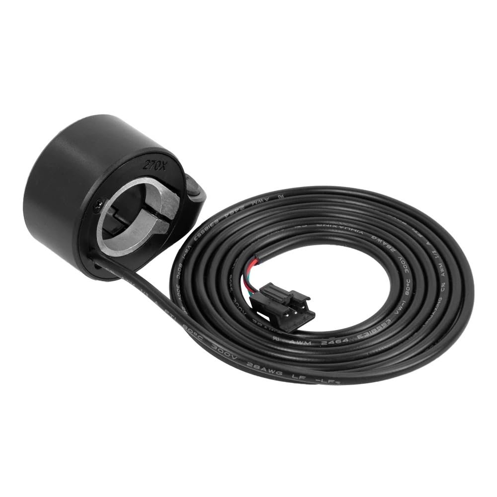 CaFfen Ebike Throttle Electric Bicycle Thumb Throttle Bike Accelerator for Speed Control Scooter for 22mm Handle Diameter Accessories