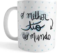Caneca O Melhor Tio do Mundo – Presente Carinhoso para Tio