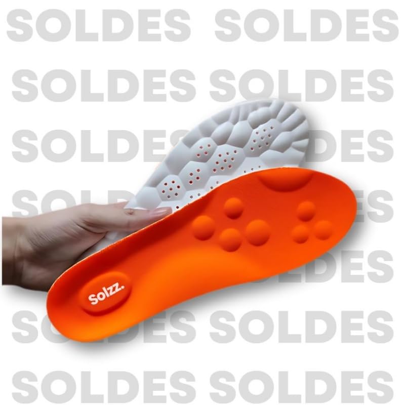 stepsia Semelles orthopédiques anti-douleurs pour Confort Femme et Homme - Semelles Orthopédiques Mémoire de Forme Amortissantes Respirantes Anti - Odeur et Transpiration