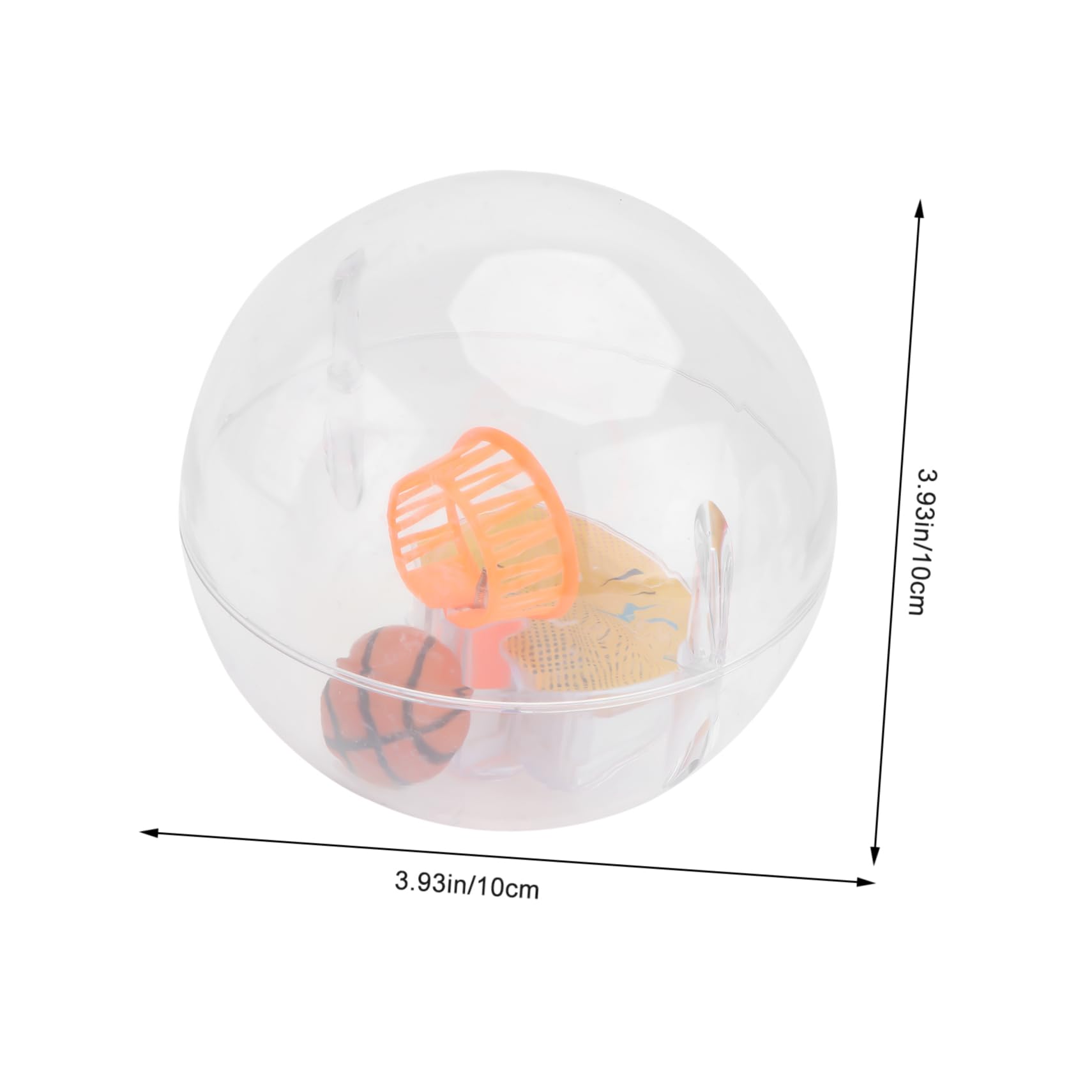 Kisangel Mini Basketball Toy Finger Hoop Game Handheld Shooting Ball for Boys and Girls Unique Craftsmanship 1pc Desktop Table Toy