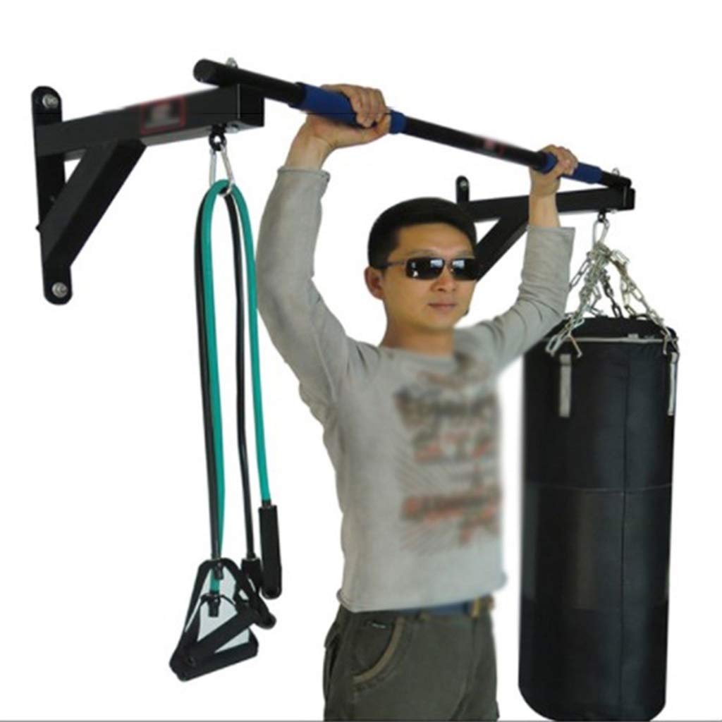 Pull up Bars GYHOME Parete, Barra Orizzontale Sospesa per Corridoio Multifunzione, Fascia di Resistenza E Staffa per Boxe, Carico 200 kg