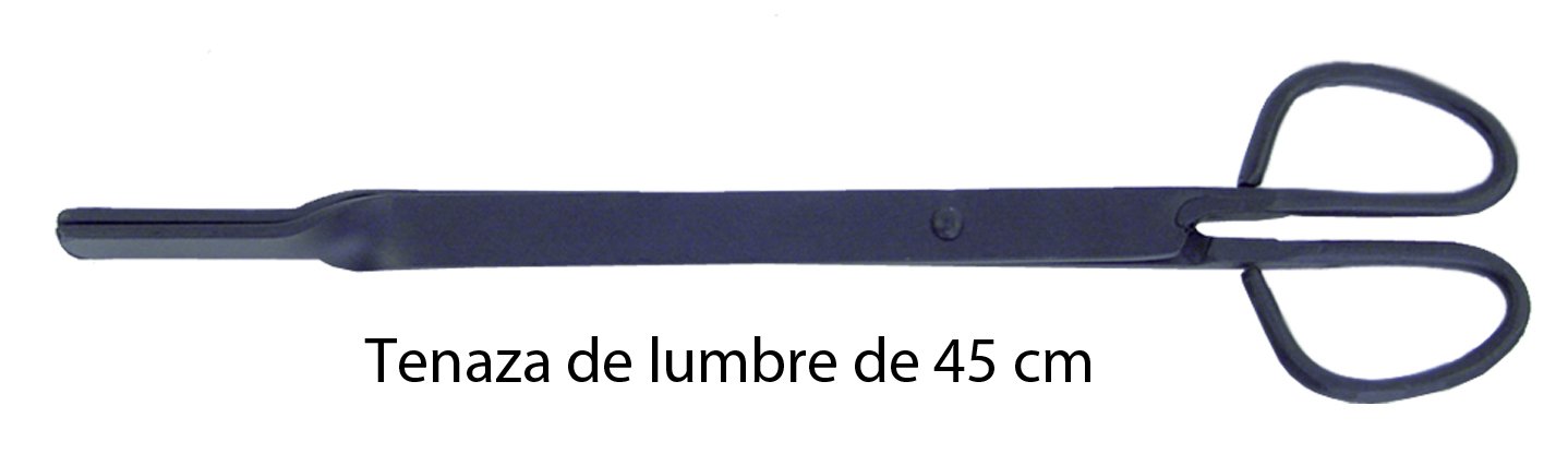 Imex El Zorro – Juego Chimenea 5 Piezas | 70 cm | Hierro Forjado con Acabado Negro Mate | Incluye Atizador, Tenaza, Pala, Escobilla y Soporte | Ideal para Chimeneas de Interior