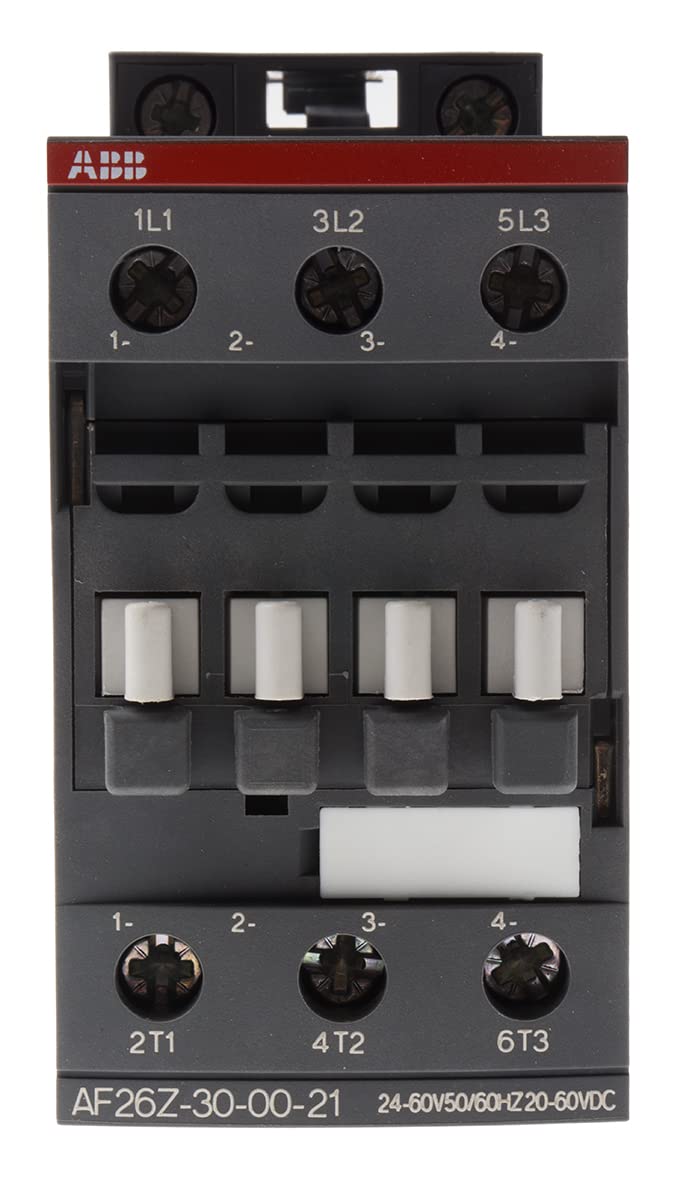 ABB AF26 AF Leistungsschütz / 24 V ac/dc Spule, 3 -polig 3 Schließer, 690 V ac / 45 A