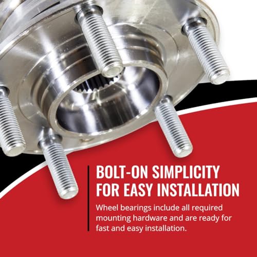 Sixity Auto 2 pc Front Wheel Hub Repair Kits compatible with Lincoln MKX 2007-2010