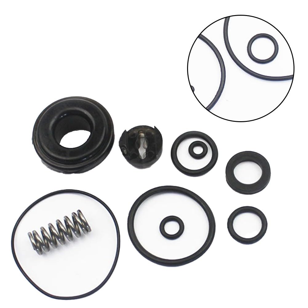 Kit de accesorios de clavadora neumática compatible con clavadoras neumáticas T50 T64 F30 P625 1013, incluyendo sellos de goma y metal (C)