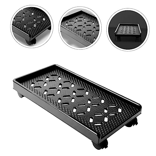 Soporte móvil para CPU con ruedas y diseño elegante para fácil movimiento y estabilidad miniatura 7