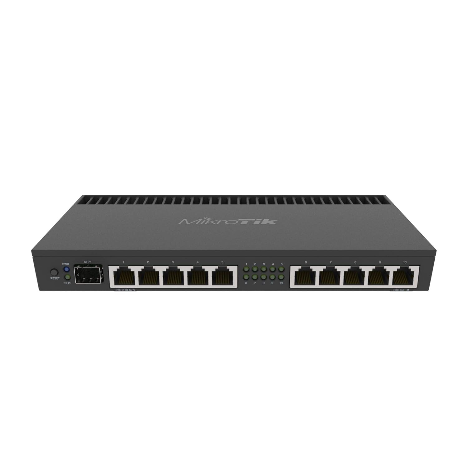 MikroTlK RB4011iGS+RM 10-Port Gigabit Ethernet Router, Desktop/Rackmount