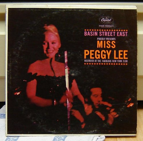 Amazon.com: Basin Street East Proudly Presents Miss Peggy Lee: CDs & Vinyl