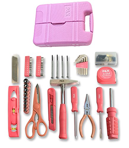96 Teiliges Werkzeugset Werkzeugkoffer in pink absolute Hingucker – Bild 4