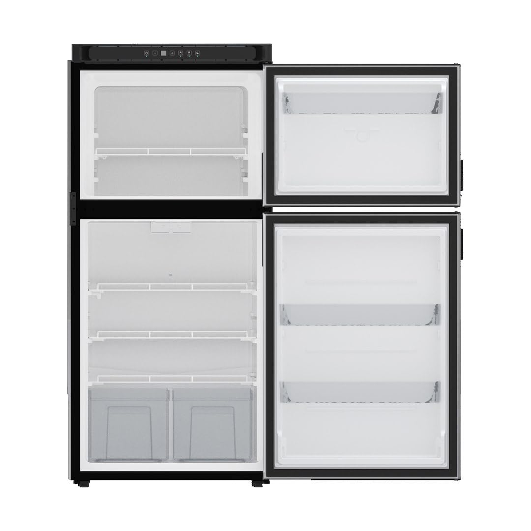 8cu Ft 12v Dc Comp Refer Lh Blk on Fridge.com - View 5