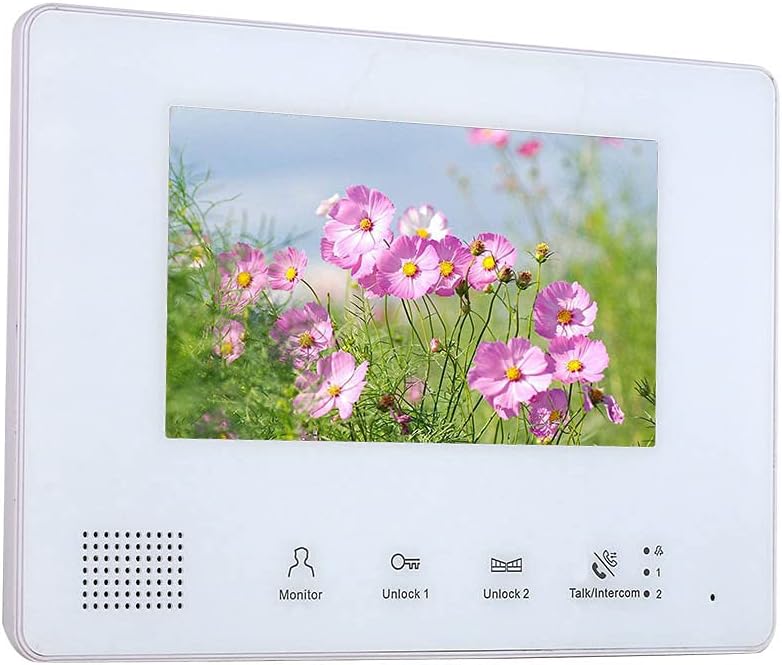 7-inch Bus 2-Wire Video Doorbell Intercom System Home Kit Unit Apartment Night Vision