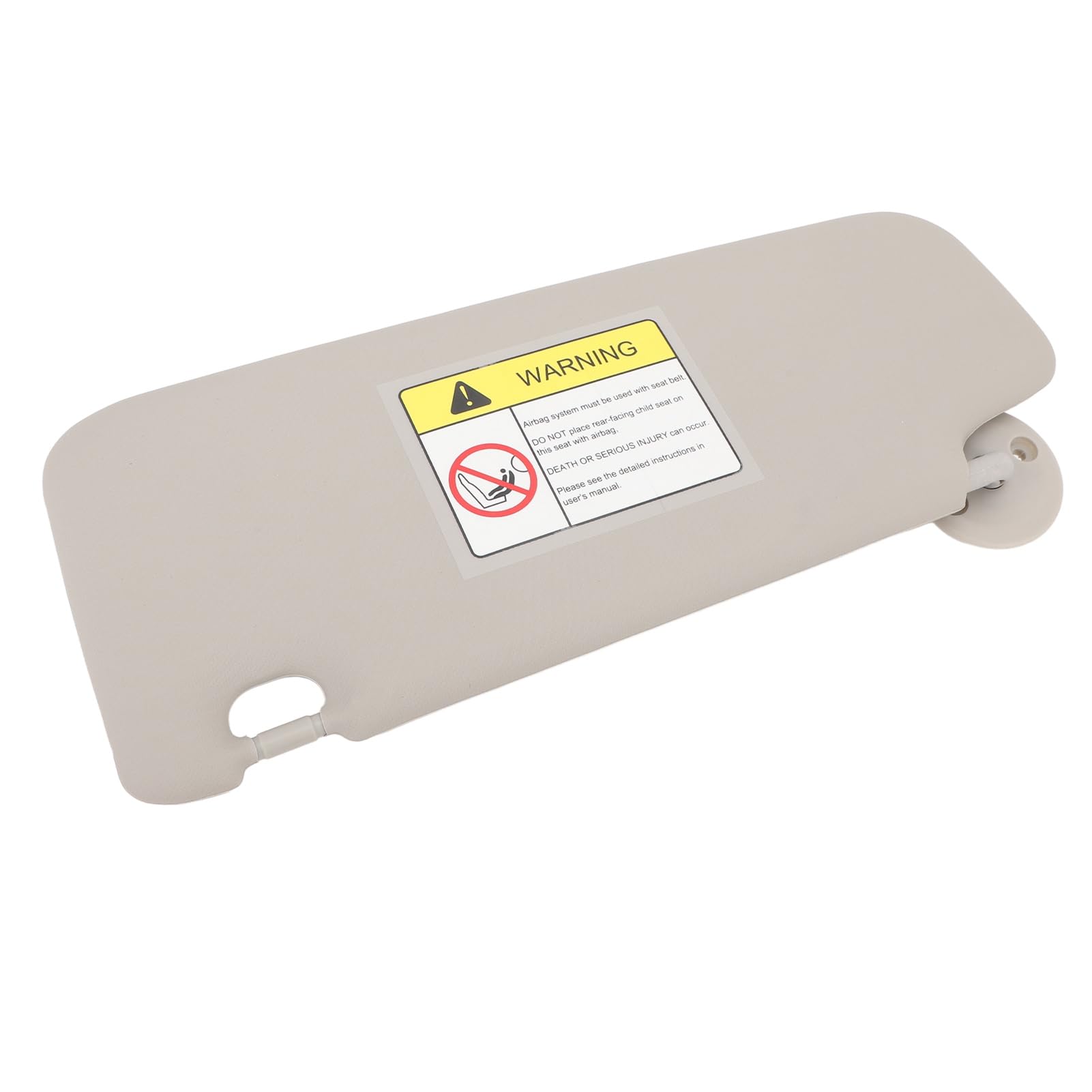 Aletta parasole in plastica grigia P95327509, regolabile, per Aveo 2011-2016 (Dx 96400 9PB0A)