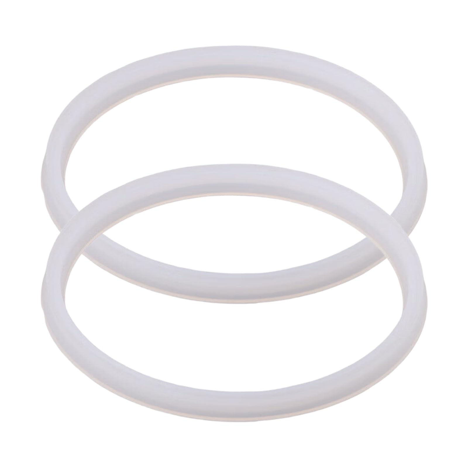 Laikoutd LeakProof Silicone Rings Gasket for Vertical Horizontal Sausage Stuffer 606 1606 Compatible Models 3L 5L 7L Capacity Heat Rings