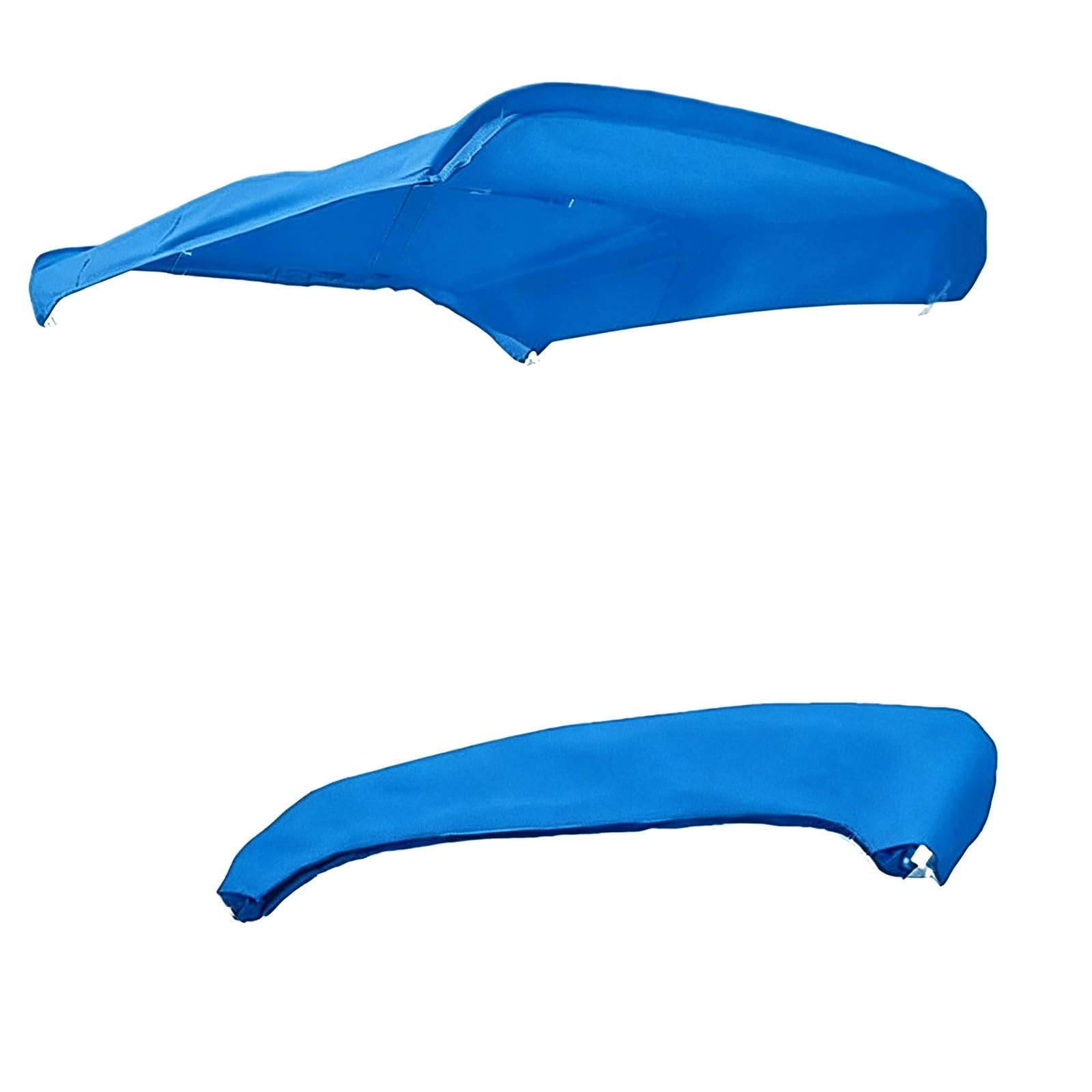 Copertura di Ricambio per Bimini Top, Tessuto Nautico Barca 600D Resistente a scolorimento e screpolature, Ricambio Tendalino Barca, Telaio Non Incluso