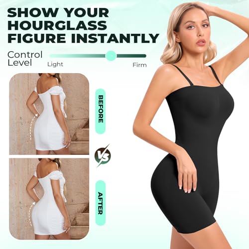 Image of fortix Strapless Shapewear Bodysuit