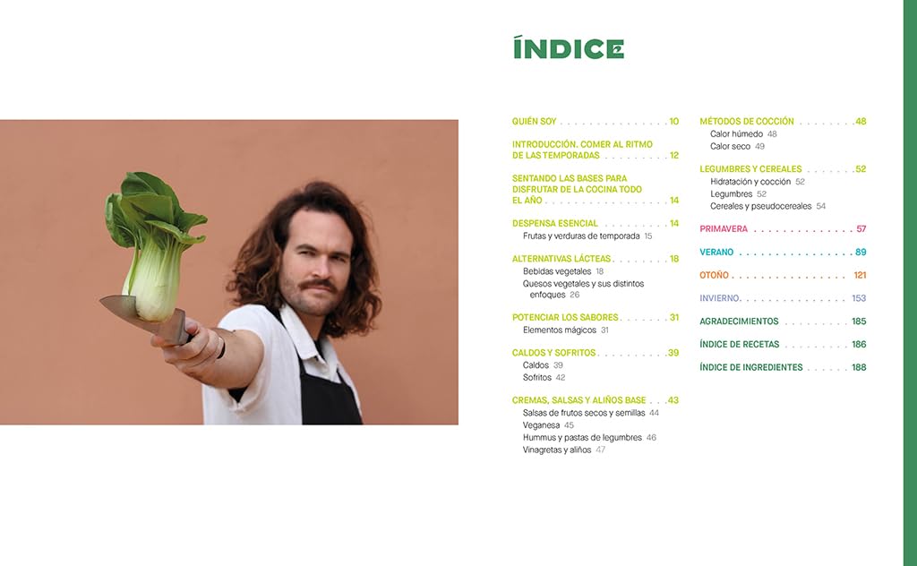El libro de cocina de El Brasas: Recetas vegetales para disfrutar todo el año, trucos y mucho más (Cocina casera)