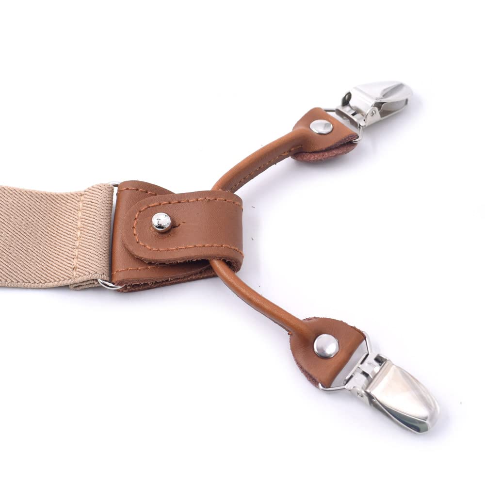 Tirantes para hombre, Tirantes de moda for hombre con 6 clips, elásticos ajustables en forma de Y, tirantes for pantalones, cinturones for bodas, fiestas, regalos for maridos y padres