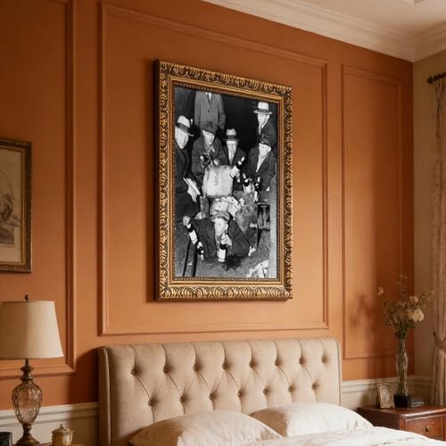 Buste des agents de l'interdiction 1932 impression sur toile déco murale - 7