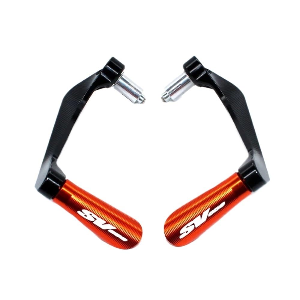 Wgruklbd Orange For Suzuki Sv650 Sv650s Sv 650 650S 650X Sv650x Gladius Motorcycle Cnc Handlebar Grips Guard Brake Clutch Levers Protector Handlebars Protector