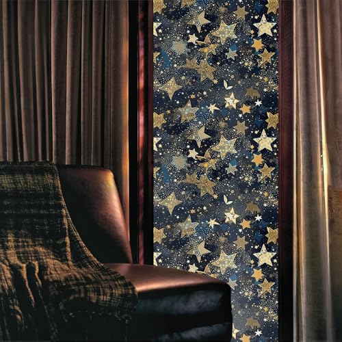 Vinilo Decorativo Estrella Glitter 15.7x118 pulgadas miniatura 2